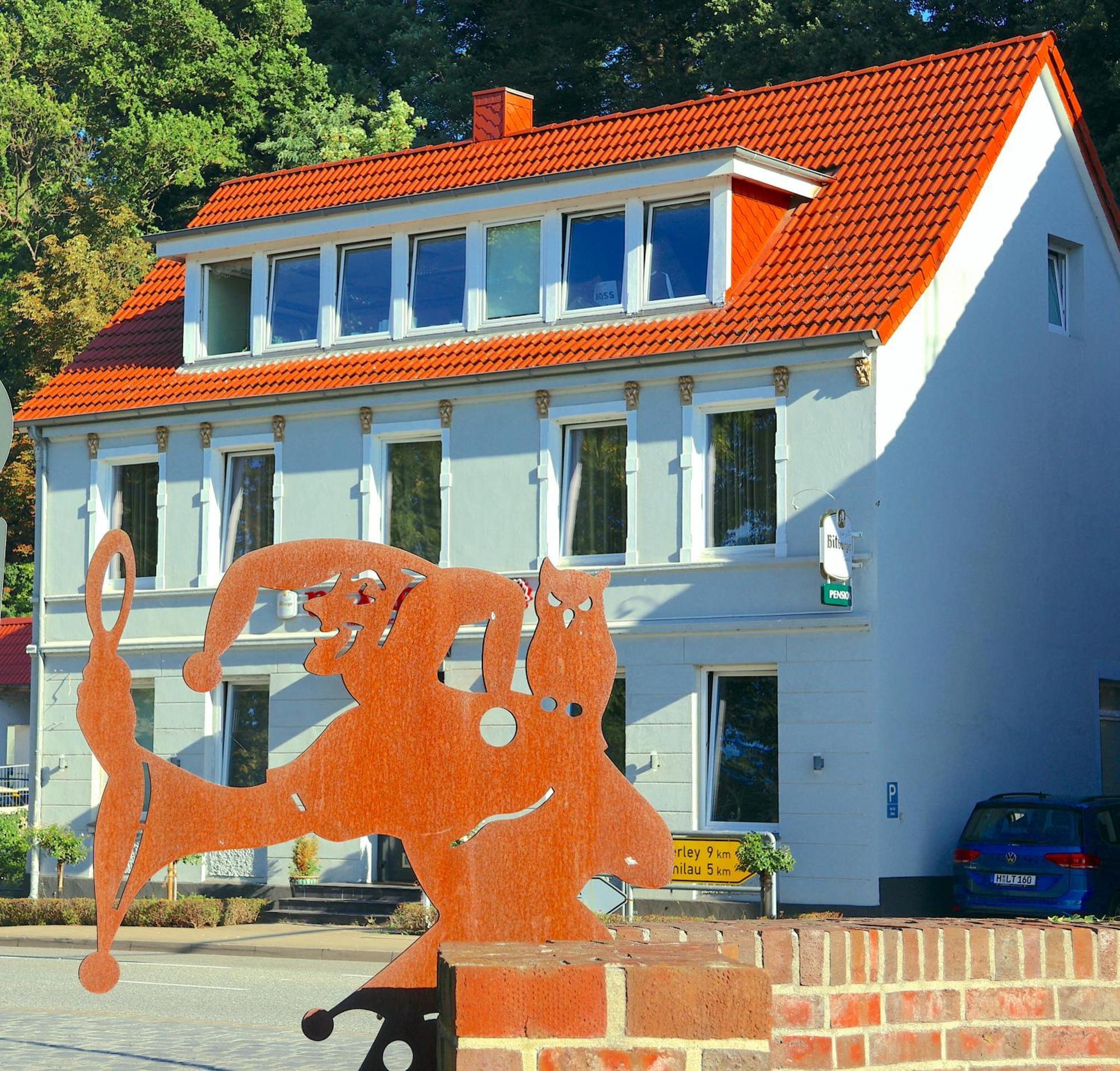 Seidenstrasse Pension Hotel Mölln Exterior foto
